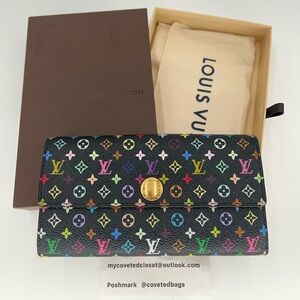 L.V. Murakami Sarah Wallet in Beautiful Condition w/LV Box and Dust Bag!